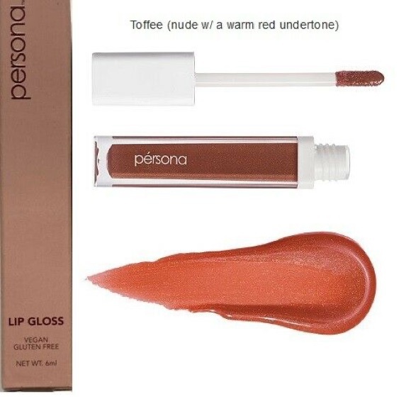 BNIB - BRAND NEW IN BOX Persona Cosmetics - Lip Gloss - Toffee - Picture 6 of 7